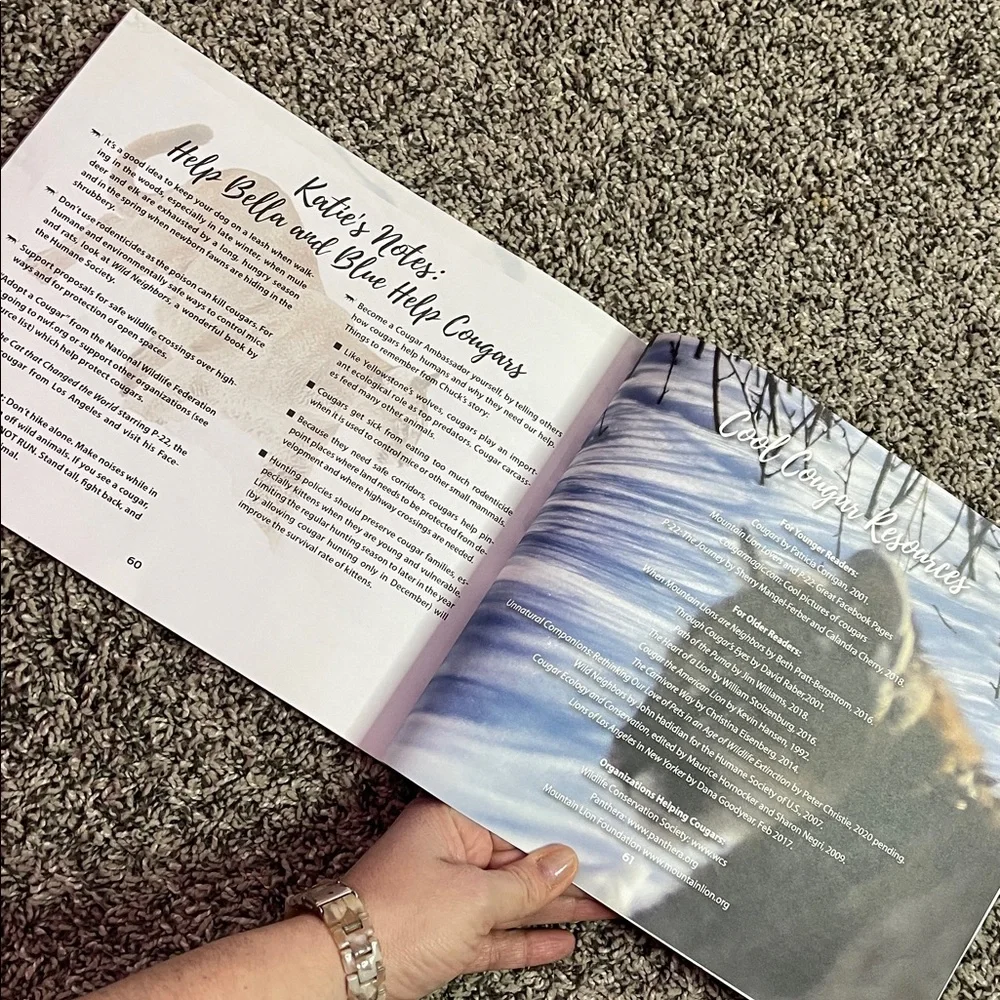 Book Bella the wildlife ambassador series Charles, the Crowded Cougar